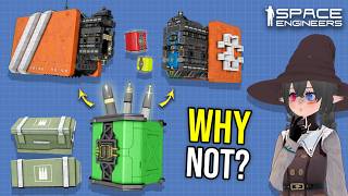 Why Centralized Ship Ammo Box is a Bad Idea Space Engineers [upl. by Moises]