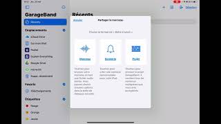 Créer une sonnerie avec Garage Band [upl. by Aleron]