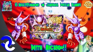 MULTISUMMONS ON JANEMBA DOKKAN FESTIVAL with NICHIGO  DBZ Dokkan Battle [upl. by Farlay406]