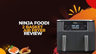 Ninja Foodi 2 Basket Air Fryer Review A GameChanger for Your Kitchen [upl. by Dorweiler319]