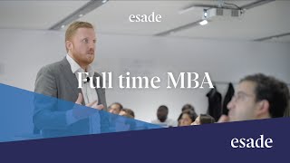 Esades Full Time MBA in Barcelona [upl. by Abroms]