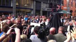 Phil Lynott restored statue unveiling 15082013 [upl. by Armitage]