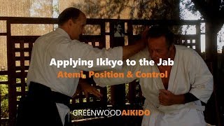 Applying Ikkyo to the Jab [upl. by Isolda954]