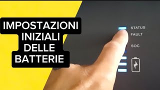 Come impostare le batterie Zcs sull inverter [upl. by Nibla378]