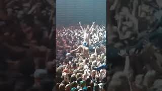 CROWD SURFING A DAY TO REMEMBER LIVE UTILITA ARENA BIRMINGHAM ENGLAND 25012017 [upl. by Brigid464]