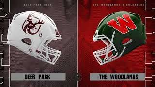 Deer Park HS at The Woodlands HS [upl. by Asp]