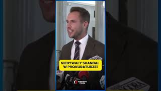 NIEBYWAŁY SKANDAL W PROKURATURZE [upl. by Ahselrak]