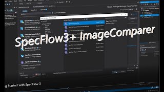 How To  SpecFlow3  ImageComparer VisualStudio [upl. by Akeemaj]