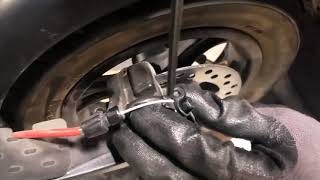 How to Fix Disc Brakes Noise Squeak Squeal Rubbing amp Grinding Noisy Brakes  X7 X8 X9 Scooter [upl. by Irallih]