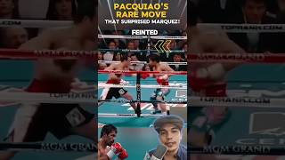 PACQUIAOS MOVE THAT SURPRISED EVERYONE boxing shorts [upl. by Shena945]