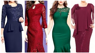 very stylish and pretty 2024 evening sheath cocktail party wear dresses for womens [upl. by Chancellor]