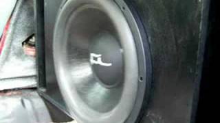 Fully Loaded 15quot Fi BTL Subwoofer Flex Excursion [upl. by Noram]