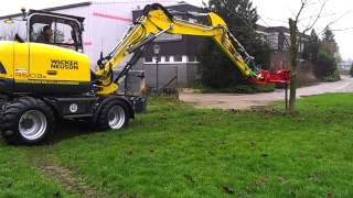 Wacker Neuson 9503 2 VOSCH Baumschere mit Rotator [upl. by Champaigne986]