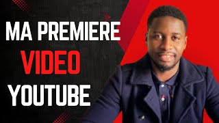 MA PREMIERE VIDEO YOUTUBE AVEC MON TELEPHONE PRESENTATION [upl. by Sidnak]