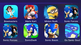 Sonic ForcesSonic DashGo Sanic Goo Sonic Boom Sonic RunnersSonic 1Tom GOLD RunSonic 2 Sonic1 [upl. by Larrej]