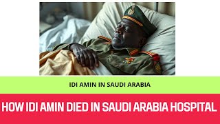 HOW IDI AMIN DIED IN SAUDI ARABIA [upl. by Jenni823]