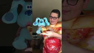 Giving Pizza To Blue shorts [upl. by Acceber]