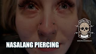 Nasalang  Piercing  Piercing Room  Chemnitz [upl. by Pedrotti]