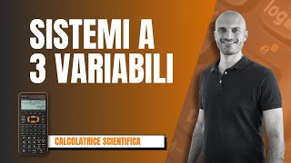 VIDEO VECCHIO  Esercizio svolto SISTEMA di 1° GRADO a 3 INCOGNITE [upl. by Dorrehs]