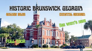 Historic Brunswick  Golden Isles I Coastal Georgia Road Trip [upl. by Ruttger899]