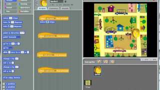 Scratch and BeeBots  Lesson 3  making the bee bot move [upl. by Dierolf]