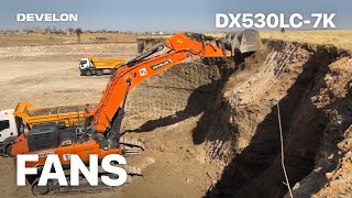 Power in Motion DX530LC7K Tackles Tough Jobs [upl. by Ised]