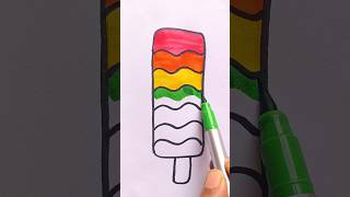 Very Simple Drawing Candy Coloring and Painting for Tollders candy drawing [upl. by Nolubez619]