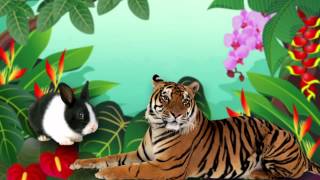 Audiocuento El tigre y el conejo Cuento infantil [upl. by Maryanna]