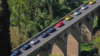 Terre di Toscana 2024  GT TOUR ITALIA  Raduno Porsche  Pitigliano [upl. by Cresida]