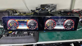 MercedesBenz GClass upgrade BRABUS Rocket G900 digital cluster 2 motherboards shipped [upl. by Thibault]