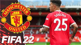 ELENDIG START PÅ CHAMPIONS LEAGUE  Dansk FIFA 22 Manchester United 5 [upl. by Hurd]