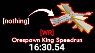 FWR Orespawn Speedrun 1630 [upl. by Annuaerb]