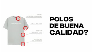 COMO RECONOCER UN POLO O CAMISETA DE CALIDAD [upl. by Ojeibbob50]