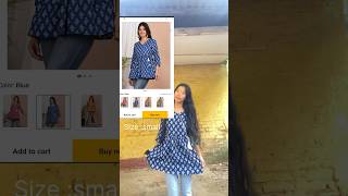 Outfits from flipkart short kurtiboot cut jeansflipkart youtubeshorts shorts [upl. by Vadnee]