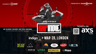 Rap Indie Concert London  ADK  Iykki Berry  Charles Bosco  AASeTT  Promo [upl. by Erait]