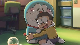 Doraemon X NobitaThe Last GoodbyeFriends forever 🥹😭Doraemon Nobita Friendship Goodbye Edit Part1 [upl. by Rida]