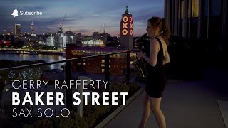 Gerry Rafferty Baker Street Sax Solo [upl. by Detta]