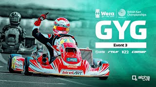 IAME TKM KZ2 Bambino  Event 3  2023 Wera Tools British Kart Championships  GYG Live Stream [upl. by Sanchez]