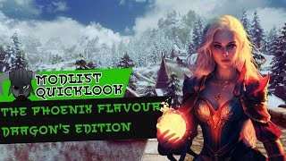 Expand The World of Skyrim with Vibrant Visuals  TPF  Dragons Edition  Modlist Quicklook [upl. by Eillod]