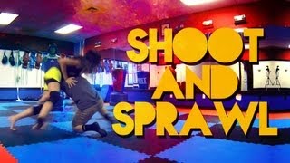 Shoot and Sprawl Tutorial  Mini MMA [upl. by Notna]