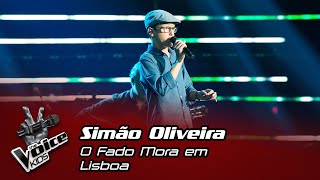 Simão Oliveira – “O Fado Mora em Lisboa”  Prova Cega  The Voice Kids [upl. by Doowron863]