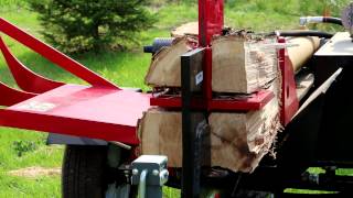 42 Ton Log Splitter with 4 way wedge and hydraulic lift [upl. by Polak677]