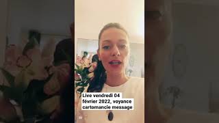 L’intuition de Stella en live le 4 février 2022 shorts message voyance amour guidance pro [upl. by Blayze]