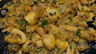 mushroom butter garlic recipe bahut hi Aasan aur bahut hi zabardast mushroom recipe [upl. by Adnahsed]