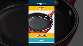 🇬🇧🇵🇱 pan  patelnia  vocabulary builder  learn English  Uczmy się angielskiego [upl. by Pontias]