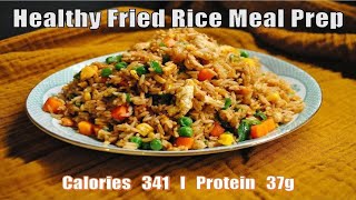 Fried Rice Meal Prep for WEIGHT LOSS l Hearts of Palm Rice [upl. by Adara]