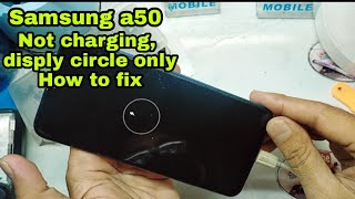 Samsung a20a30a50 Charging display cirle problem not charging How to fix [upl. by Beryle]