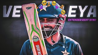 Ve KAMLEYA ft Babar azam 💚• Babar Azam beat sync • Babar Azam status 🤍 [upl. by Rodolph]