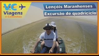 Lençóis Maranhenses – Excursão de quadriciclo até Caburé [upl. by Tepper]