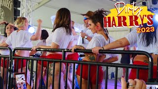 Dirty Harrys Wet Tshirt Competition Daytona Beach Bike Week 2023 [upl. by Riada]